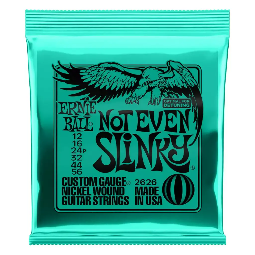Ernie Ball 2626EB - Cordes Électriques 12-56 Not Even Slinky