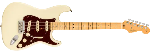 Fender Stratocaster American Professional II - touche en érable - Olympic White