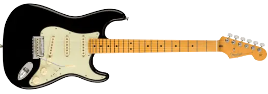 Fender Stratocaster American Professional II, touche en érable - Noir