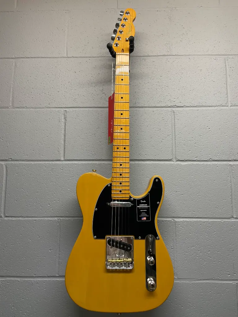 Fender American Pro II Telecaster - Electric Guitar - Butterscotch Blonde