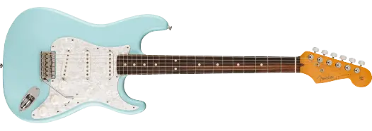 Fender American Limited Cory Wong Stratocaster - Electric Guitar - Daphne Blue