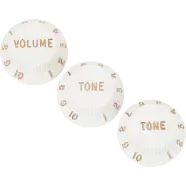 Fender Boutons Stratocaster Original - Pièces de Rechange - Volume et Tonalité