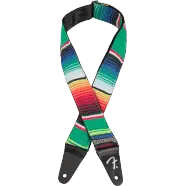 Fender Courroie Serape 2'' Green Multi