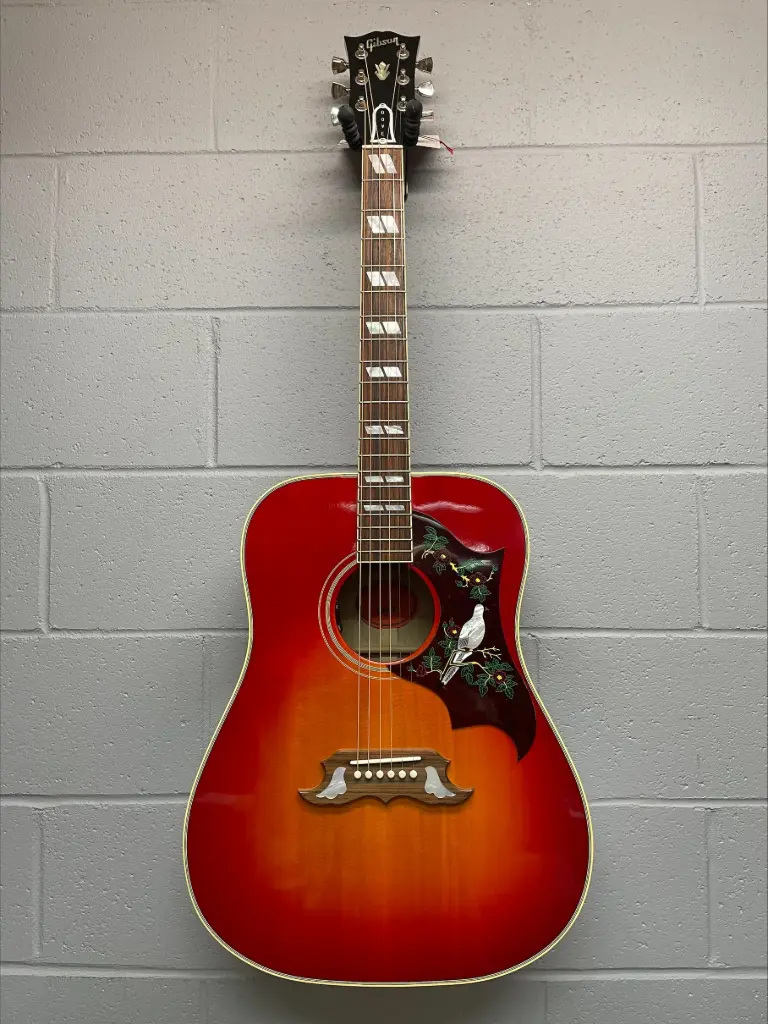 Gibson Dove Guitare √âlectro-Acoustique - Vintage Cherry Sunburst