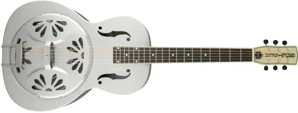Gretsch G9221 Elec-Acous Bobtail Manche Arrondi Corps Acier