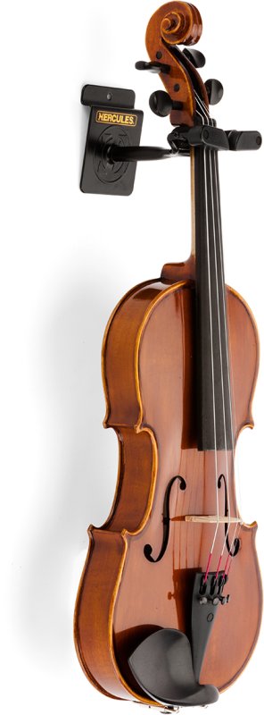 Hercules DSP57SB - Support de violon à fixation automatique pour mur à lattes