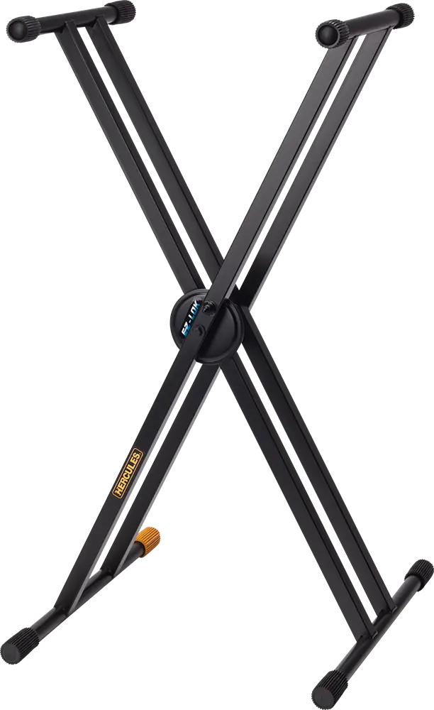 Hercules KS120B Support pour clavier double X EZ-LOK