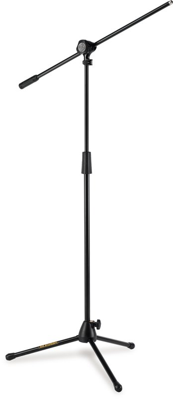 Hercules MS432B - Quick Turn Tripod Microphone Stand W/ 2 In 1 Boom