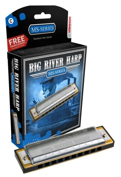 HOHNER HARMONICA BIG RIVER HARP "SI BEMOL"