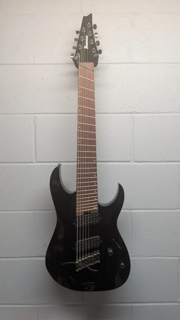 Ibanez RGMS8 - 8-String MultiScale Electric Guitar - Ultimate Performance