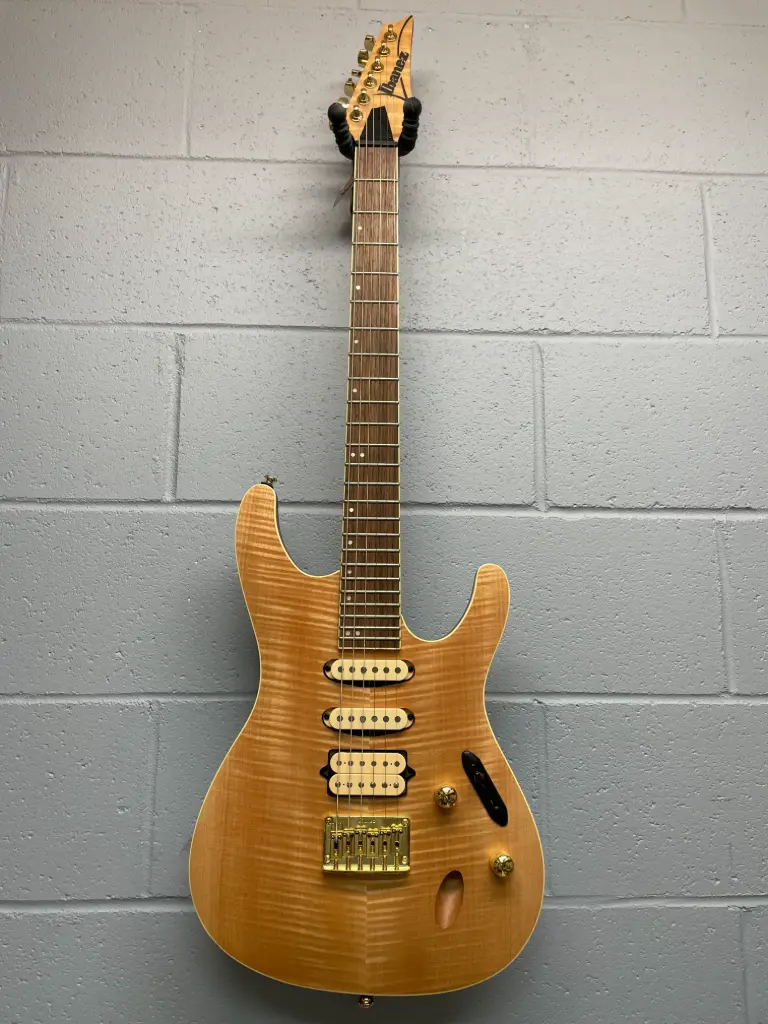 Ibanez SEW761FM-NTF - Guitare Électrique - Top Érable Naturelle