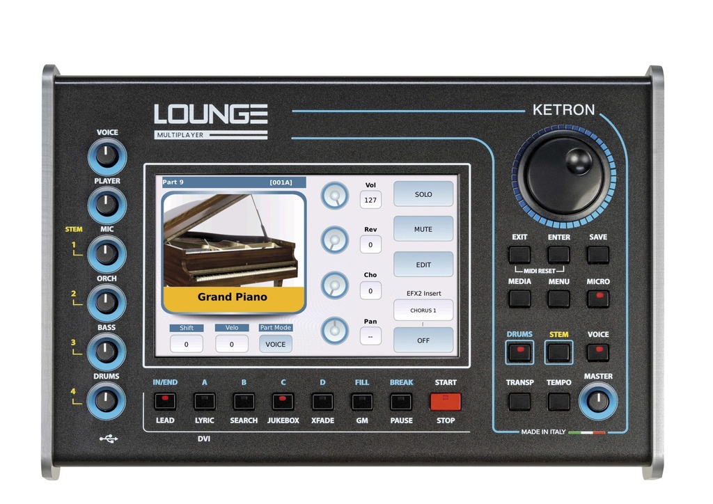 Ketron Lounge - Échantillonneur - SSD 240GB