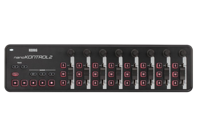 Korg NANOKONTROL2-BK Contrôleur MIDI USB Noir