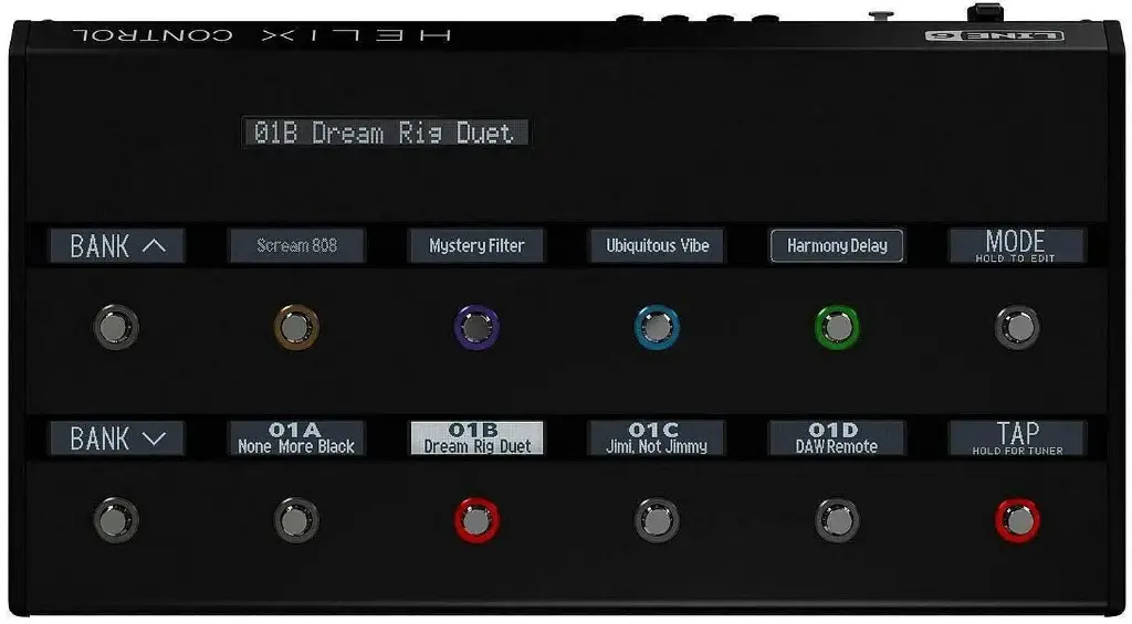 Line 6 Helix Control Controlleur aux Pieds pour Helix Rack