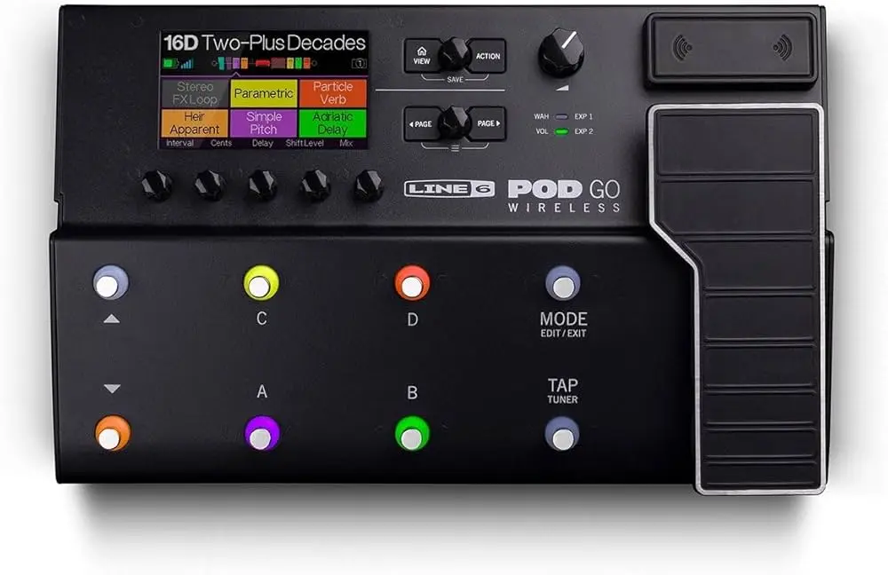 Line 6 Pod Go WL Processeur de Guitare Wireless