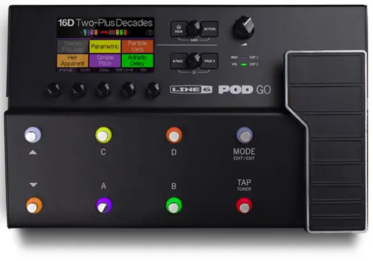 Line 6 Pod Go - Processeur de Guitare - Effets et Ampli