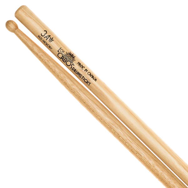 LOS CABOS LCD3ARH - Baguettes Red Hickory 3A - Batterie