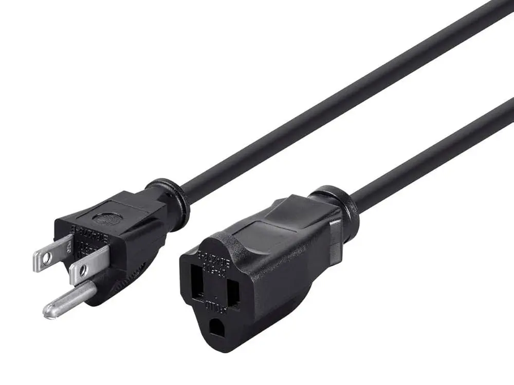 LU85-50 - Cordon d'extension AC - Nema 5-15, 50 pieds