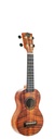 Mahalo Artist Elite Photo Flame Koa Soprano Ukulele with Bag
