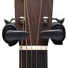 Martin Crochet Mural Brun - Support Guitare - Forme de Tête