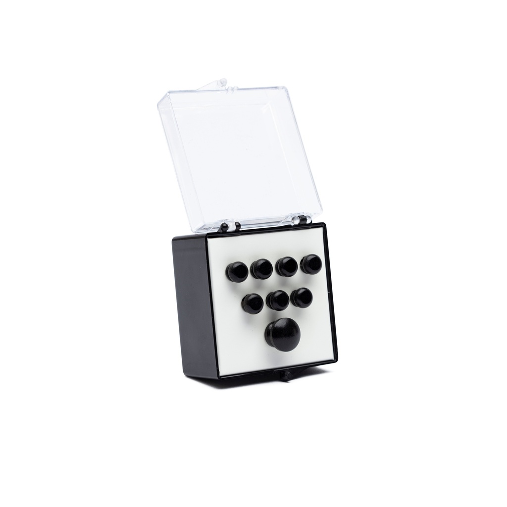 Martin Ensemble de 8 Pin Ébène - Accessoire Guitare - Pin Ébène