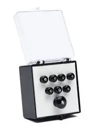 Martin Ensemble de 8 Pin Ébène/Pearl