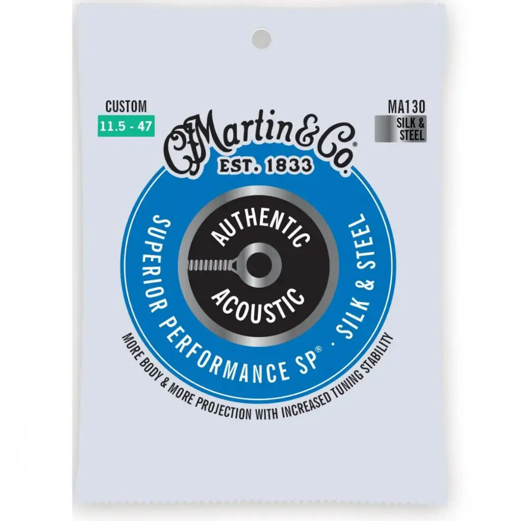 Martin Authentic Folk 11.5-47 - Cordes Guitare Acoustique