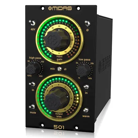 MIDAS 501 - Préampli - Qualité audio exceptionnelle