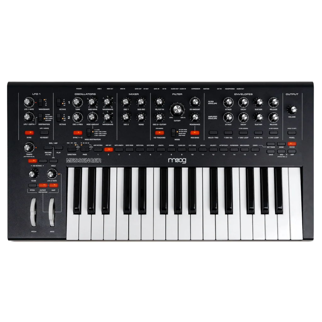 Moog Messenger - Synthétiseur Monophonique - Clavier Analogique