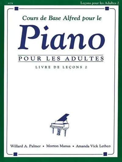 Livre Méthode pour Piano Alfred Volume 2