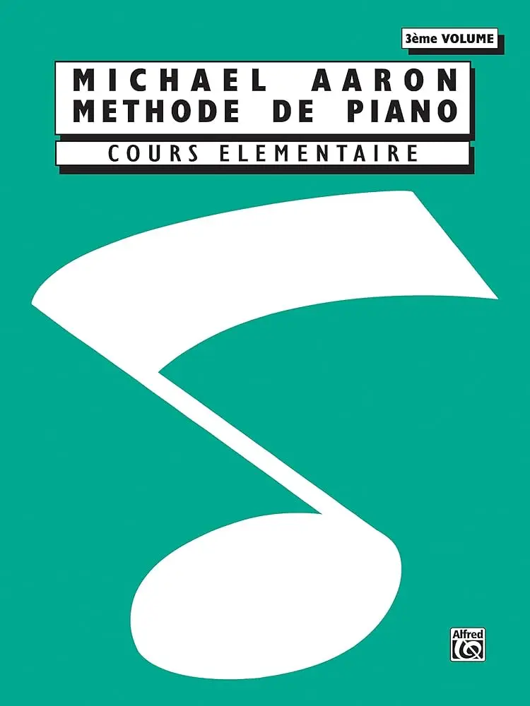 Piano Aaron Vol 3 - Méthode - Livre de leçons
