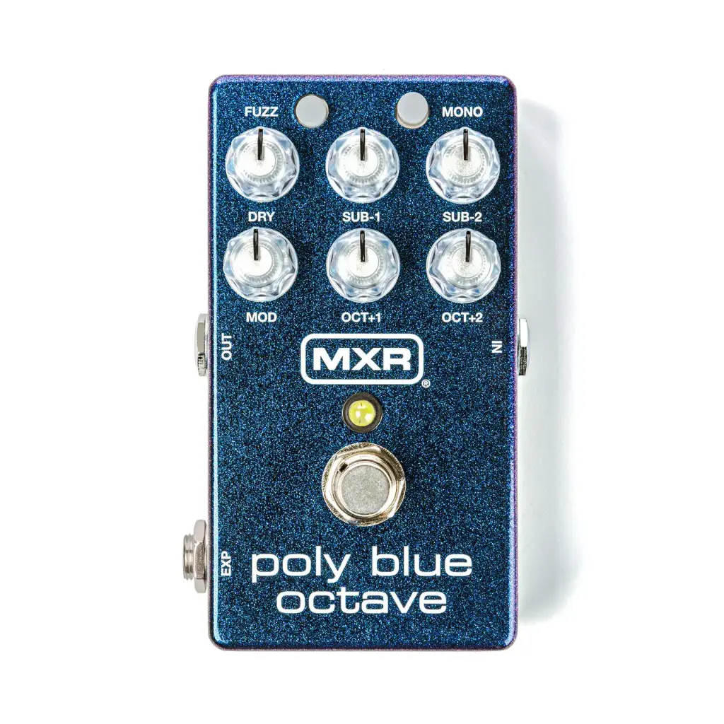 MXR M306 - Pédale d'Octaver Poly Blue - Effet Guitare