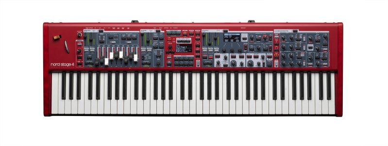 Nord Stage 4 73 Stage Keyboard — 73 Weighted Hammer Action Keys with Aftertouch