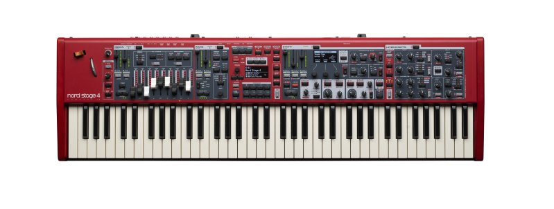 Nord Stage 4 Compact — Clavier de scène 73 touches Semi-Weighted Waterfall Flagship