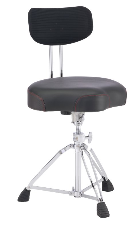 Pearl D-3500BR - Saddle-Type Drum Bench with Backrest