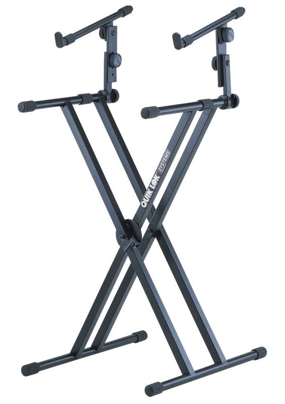 Quiklok QL642 - Dual Tier Keyboard Tripod