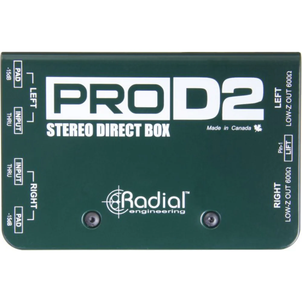 Radial ProD2 - Boîte de Direct Stéréo