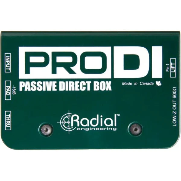 Radial Pro DI - Single-channel passive direct box