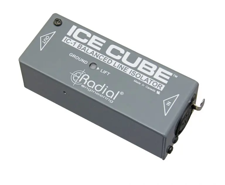 Radial ICECUBE - Isolateur de Ligne - Réduction de Bruit