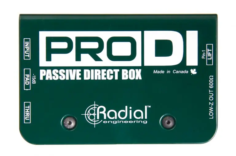 Radial ProDI - Boîte Directe Passive - Qualité Audio