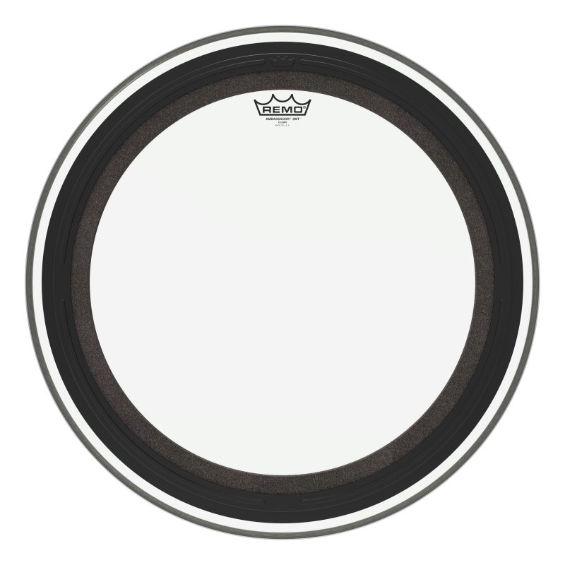Remo BR-1322-00-SMT - 22" Bass Drum Head - Powerful Sound