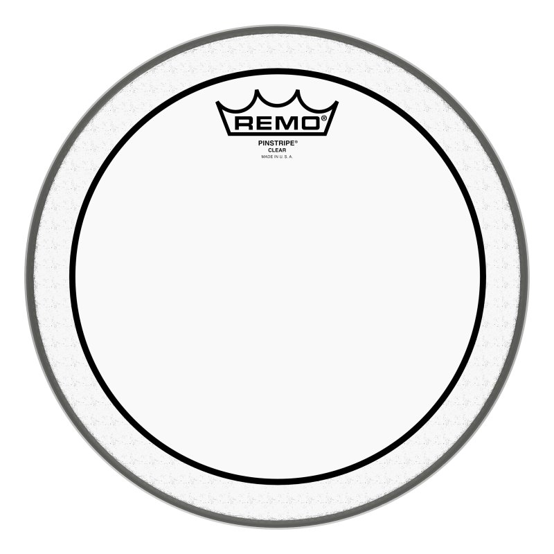Remo Skin Pinstripe Clear 10 inches