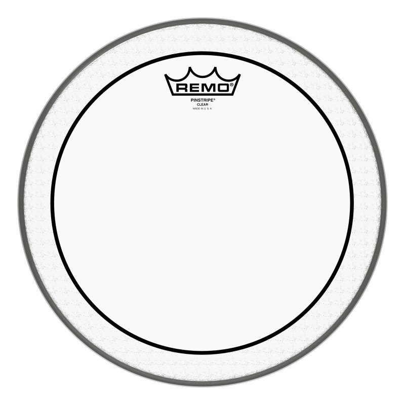 Remo Pinstripe PS-0312-00 - Peau de Batterie - Son Contrôlé