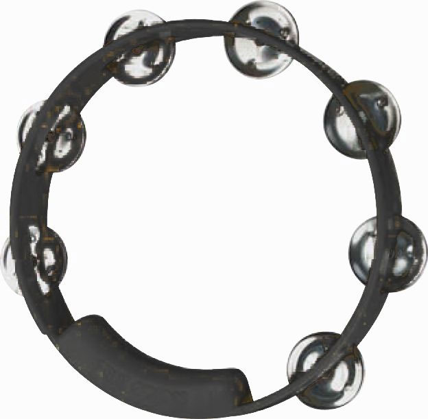 Rhythm Tech TC4018 - Black Tambourine - Percussion