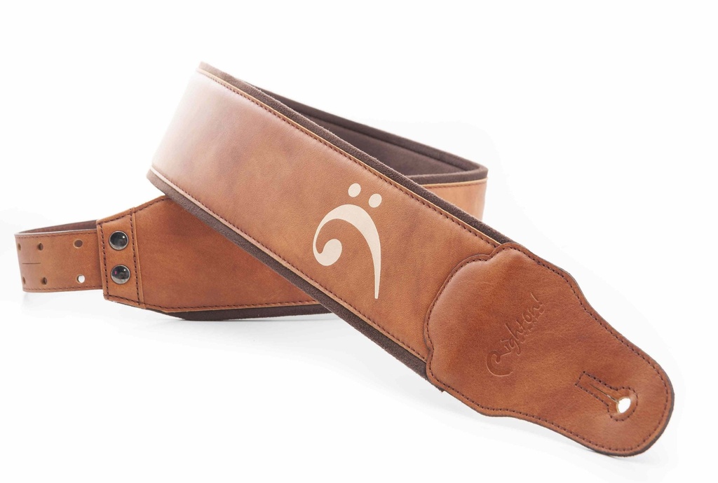 Right On Courroie 3'' Go Bassman Fakey Coussinée Brune