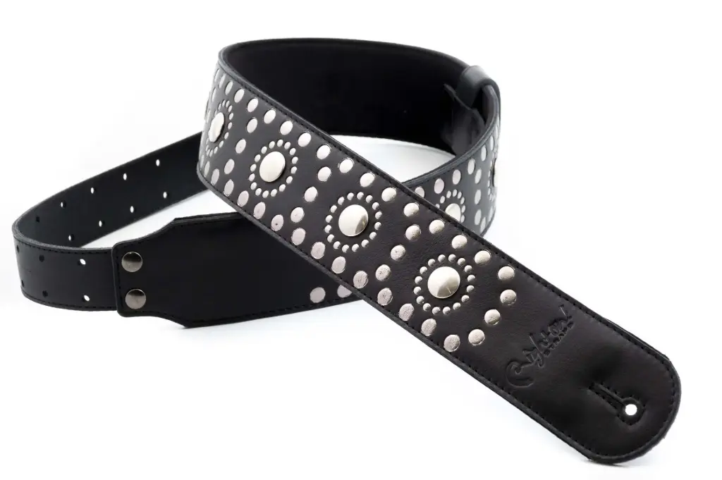 Right On - Courroie 2.5'' Go Magic Thunderstruck - Cuir Noir