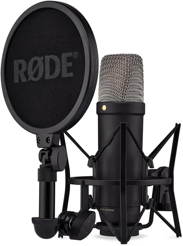 Rode NT1-A - Microphone Cardioïde - avec shock mount et pop filter