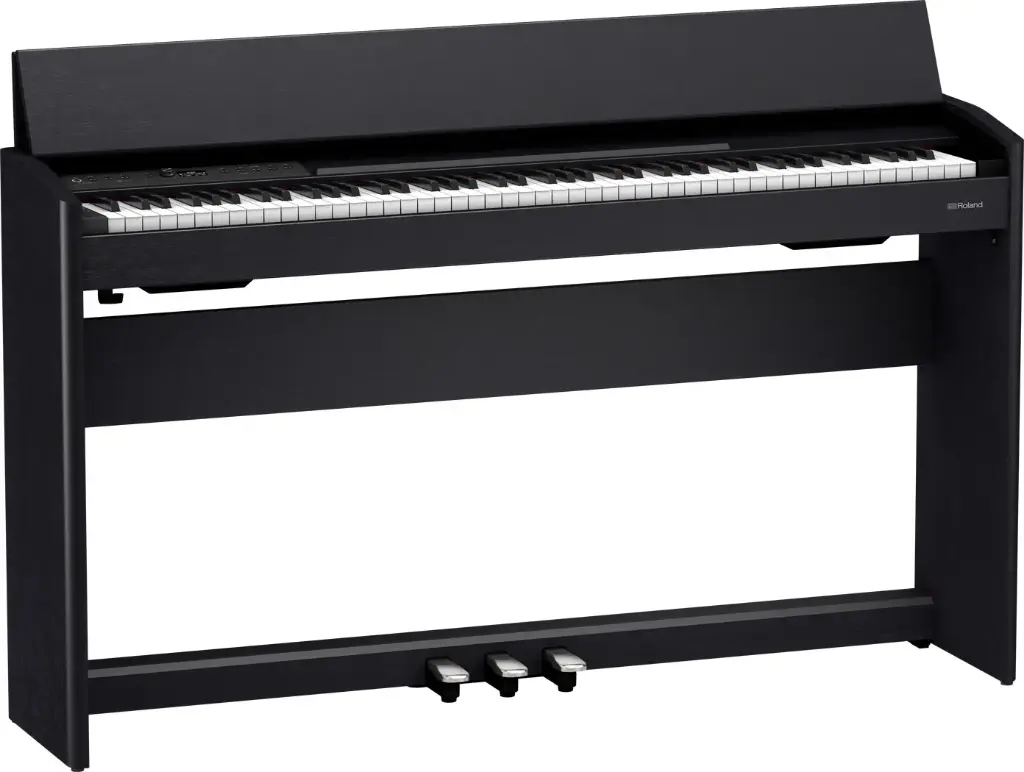 Roland F701-CB - Black Digital Piano with Bench