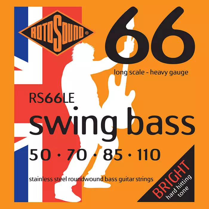 Rotosound RS66LE - Cordes Basse Acier Inoxydable 50-110