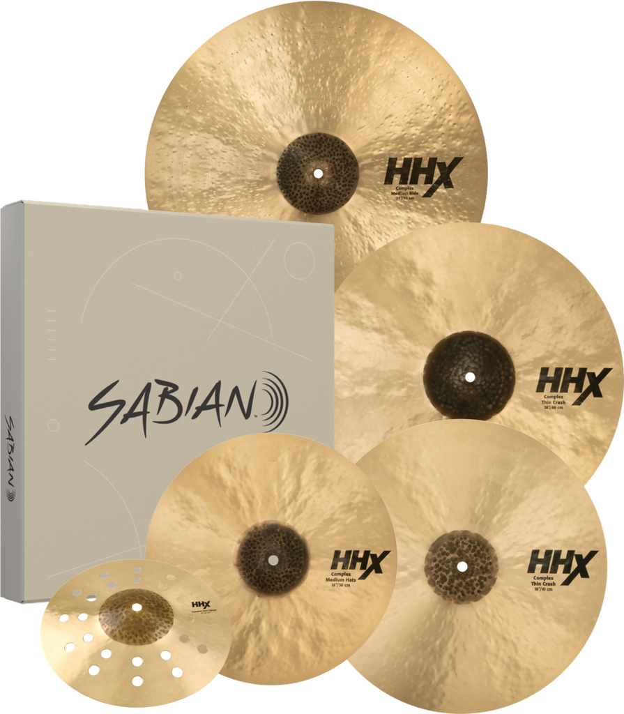 Sabian HHX Complex Praise and Worship Set - Cymbales - 